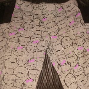 Girl's Cute Cat Leggings, 🐱